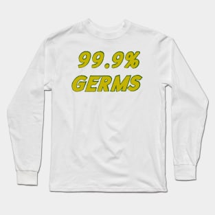 99.9% Germs Long Sleeve T-Shirt
